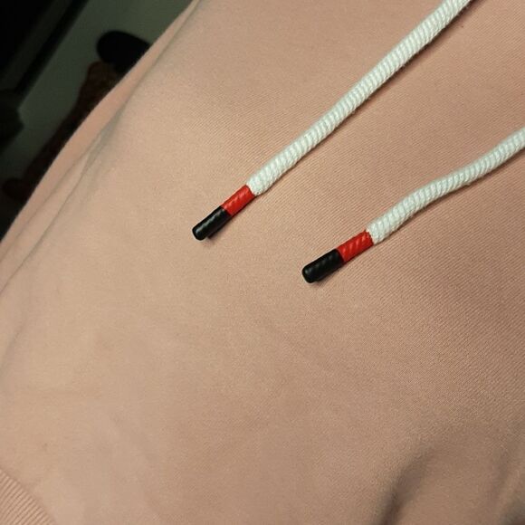 DIP Mauve Crop Top Sweatshirt Hoodie - Picture 6 of 13